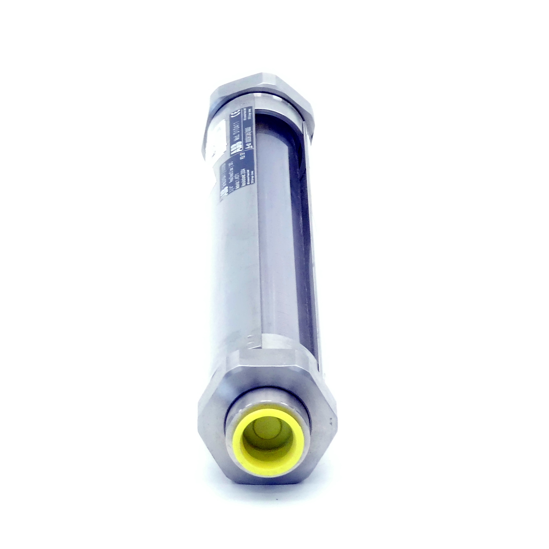 Glass cone flow meter 