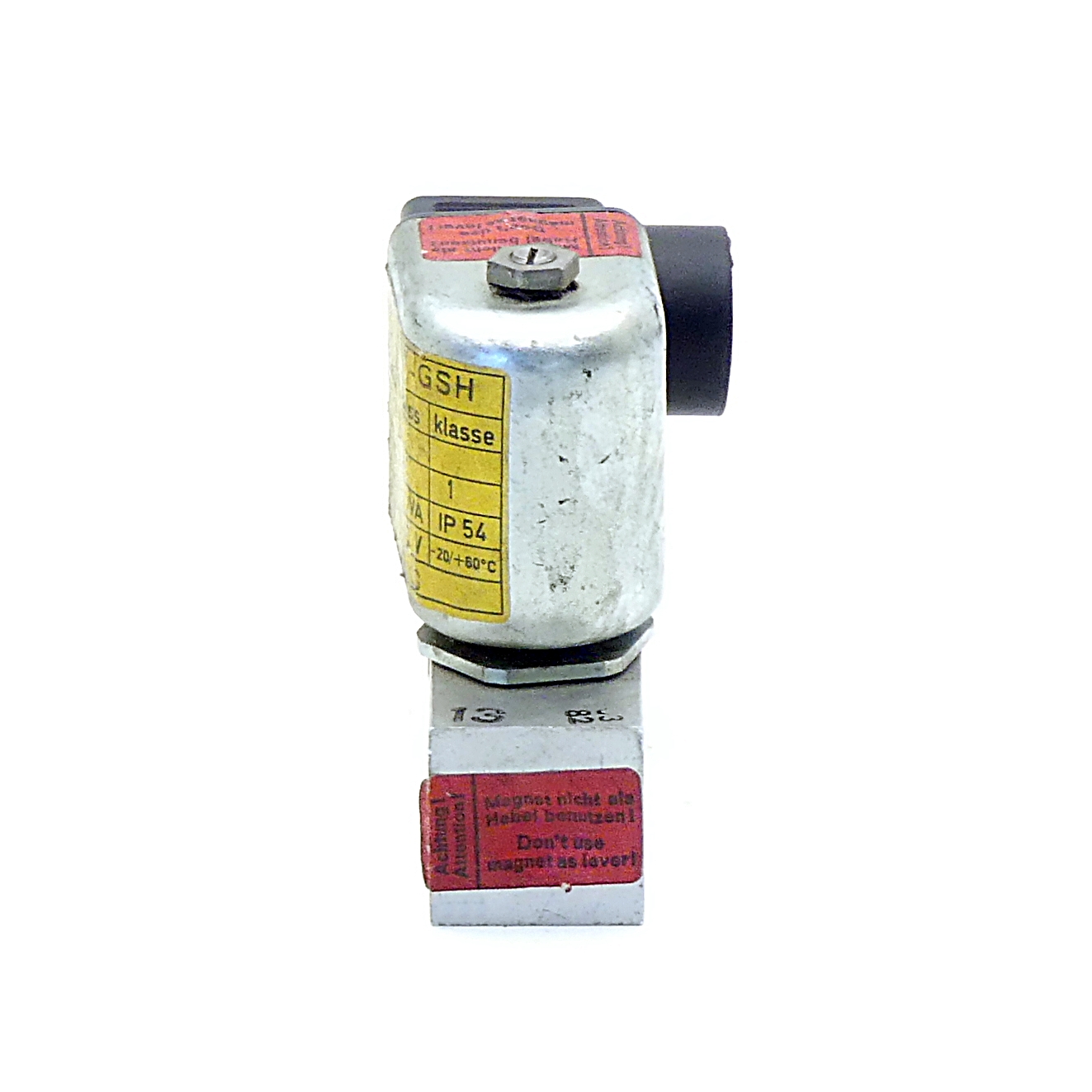 Gas solenoid valve 