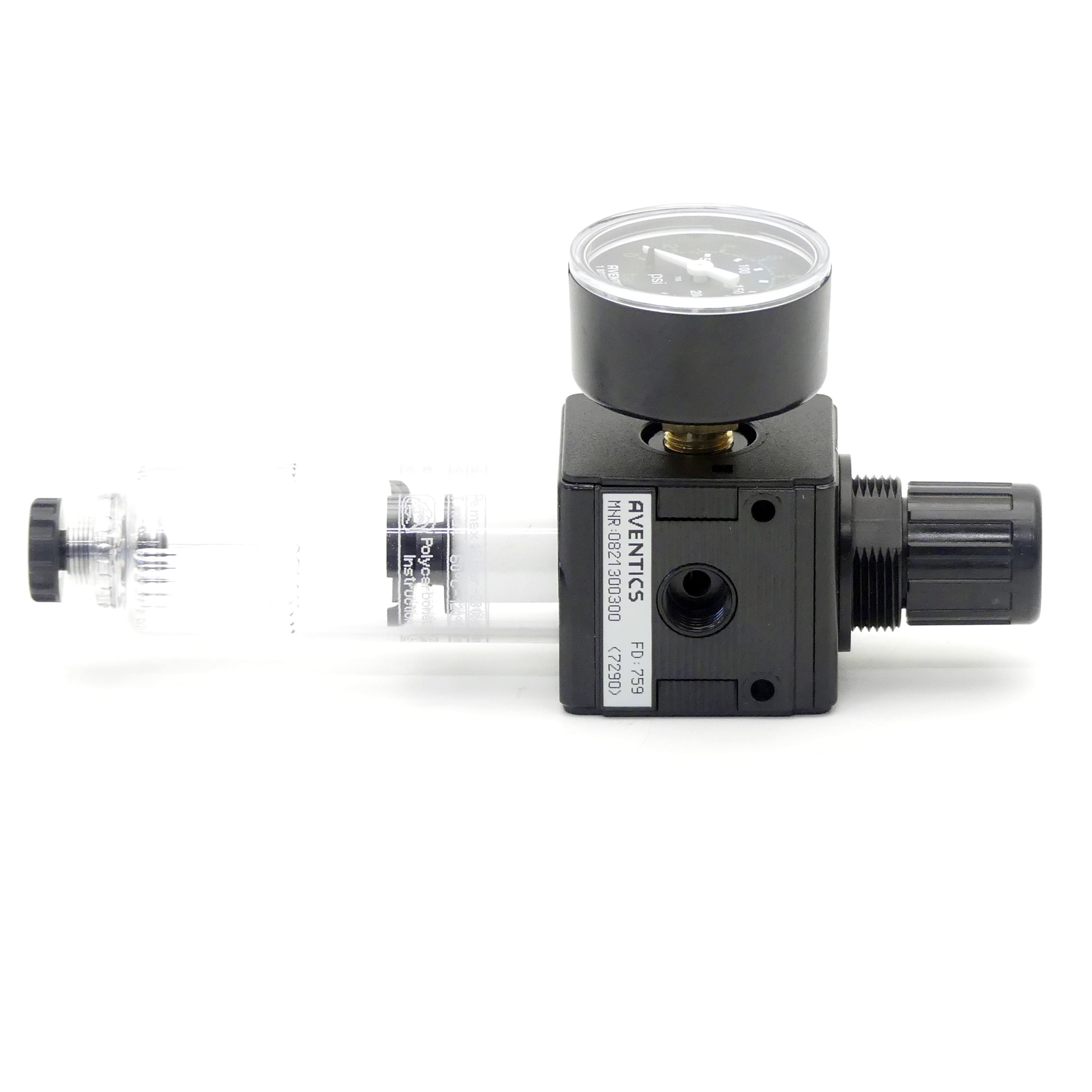 Filter pressure regulator 