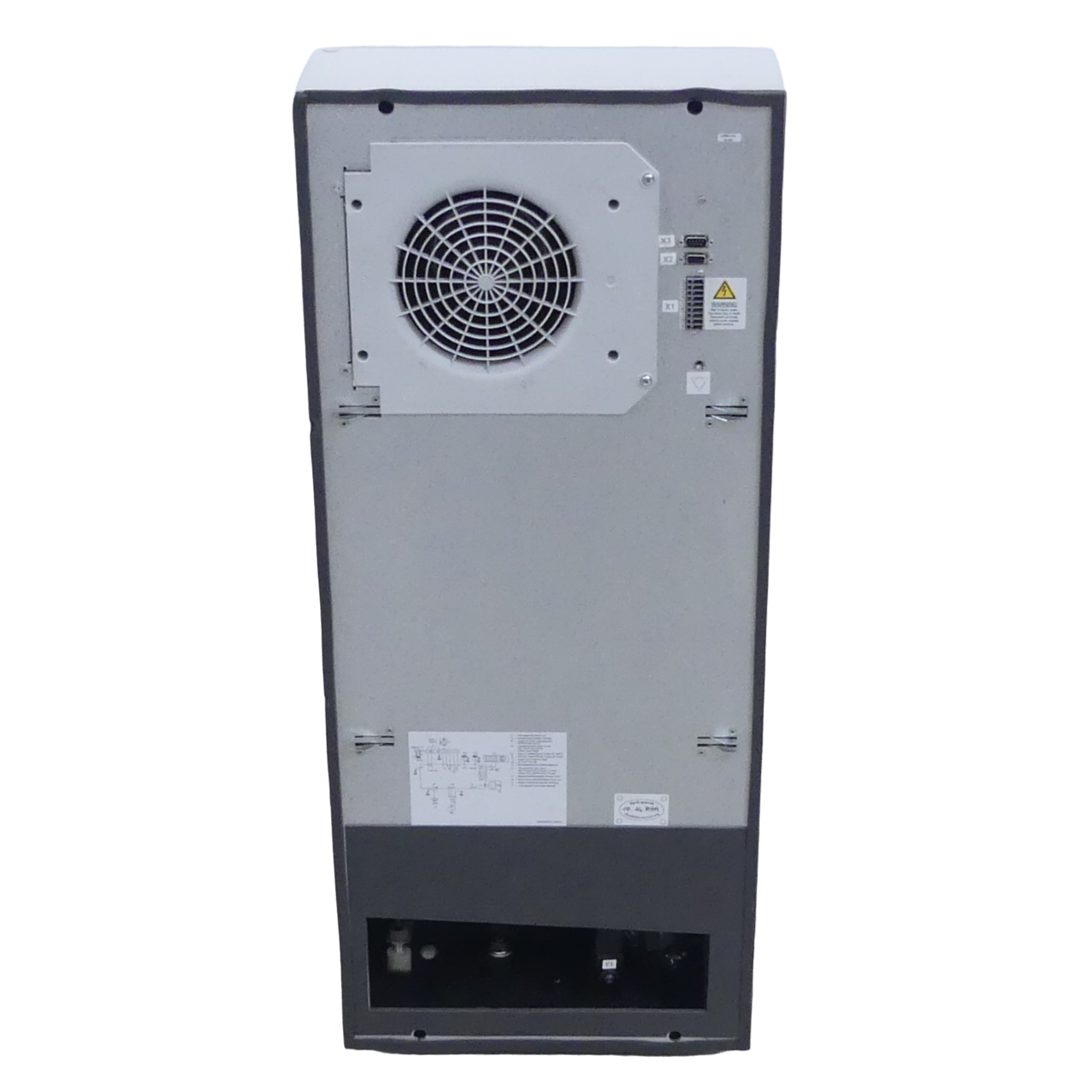 Air/water heat exchanger wall-mounted 