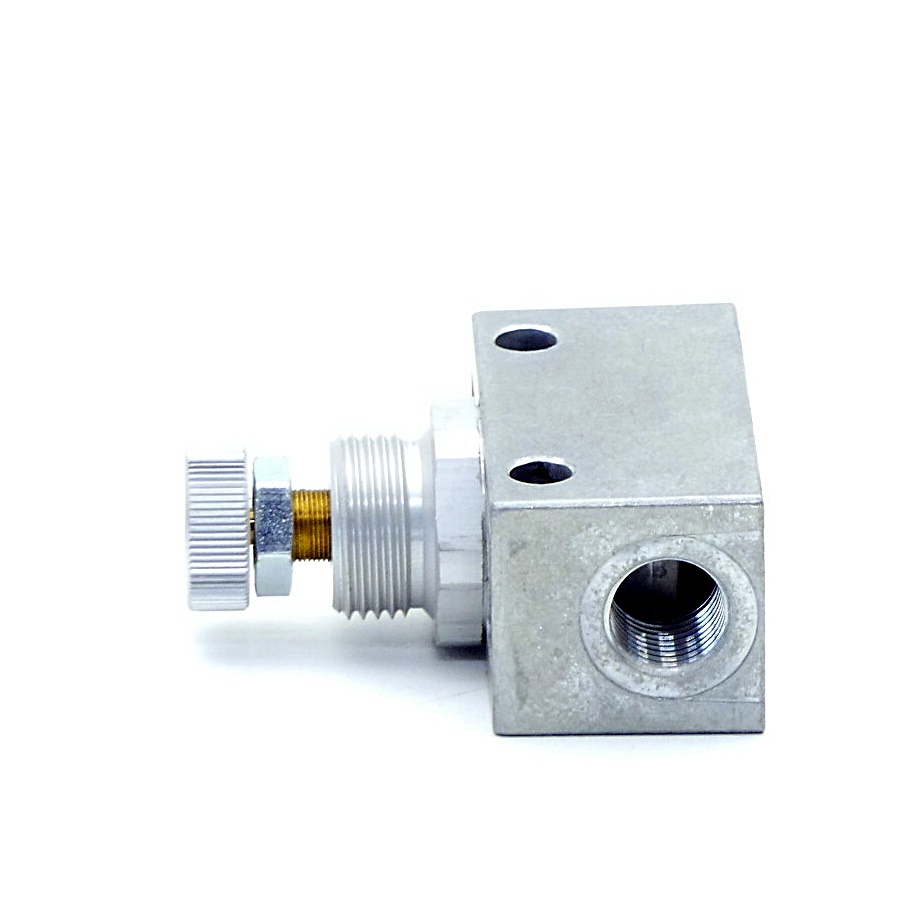 One-way flow control valve 