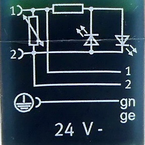 Steckdosenleitung KMEB-1-24-5-LED 