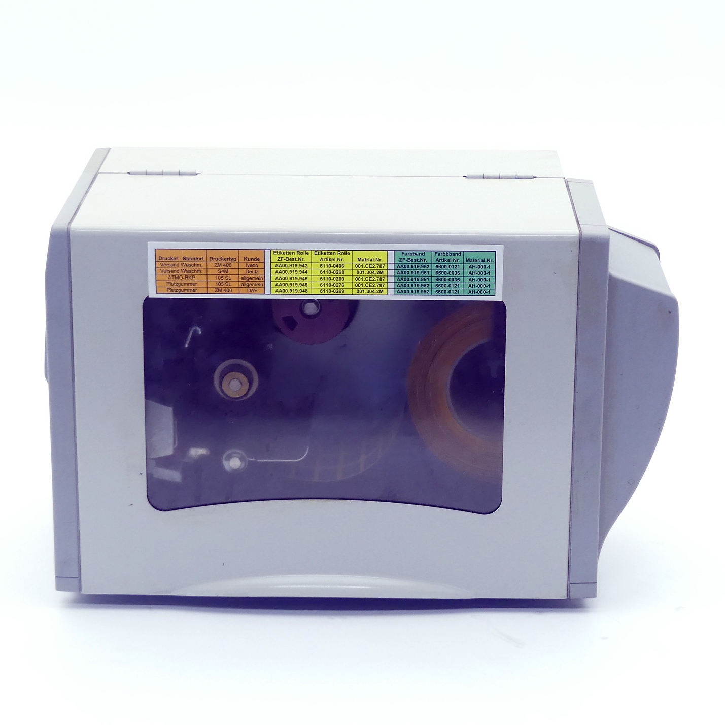 Label printer Z4M TM 