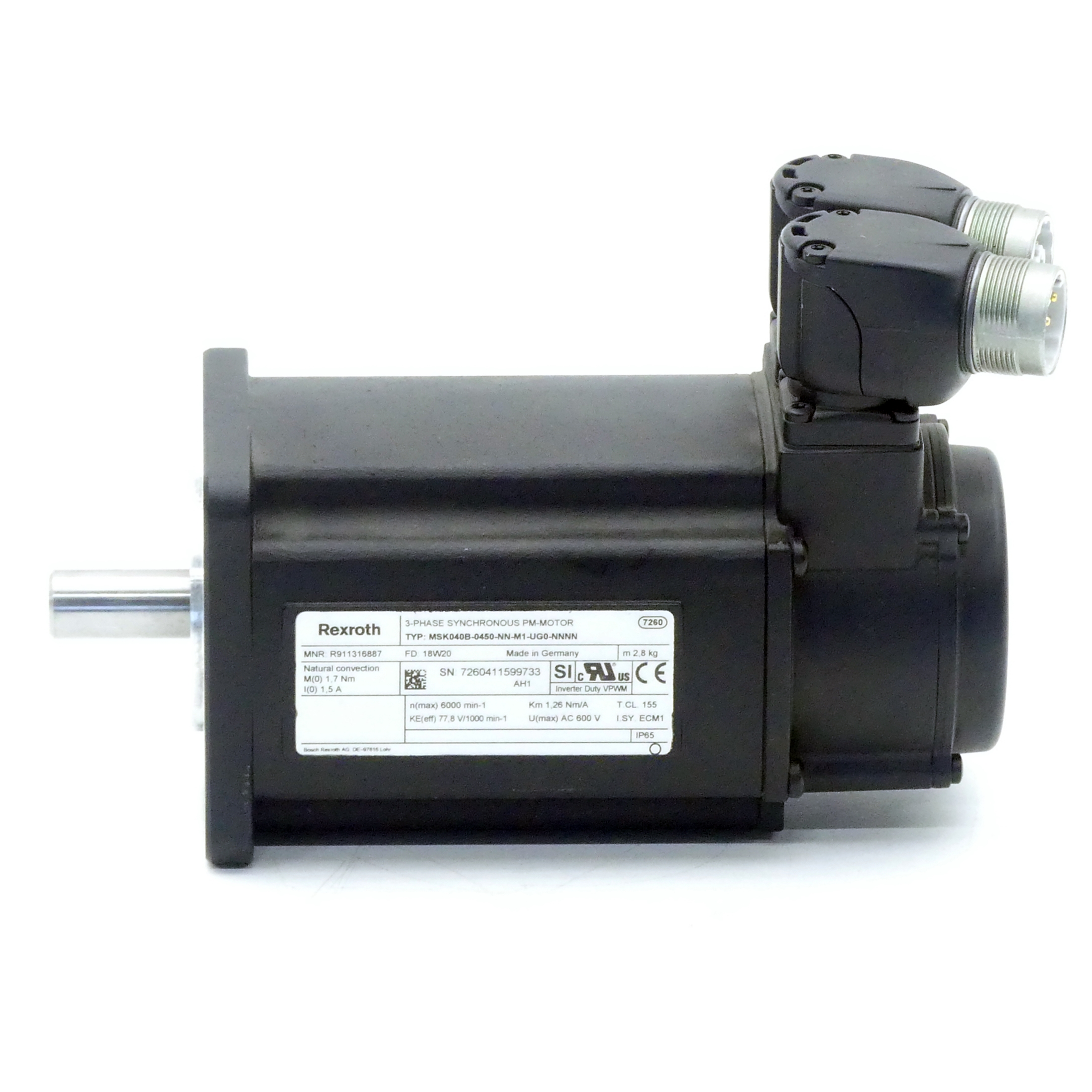 Servo motor MSK040B-0450-NN-M1-UG0-NNNN 