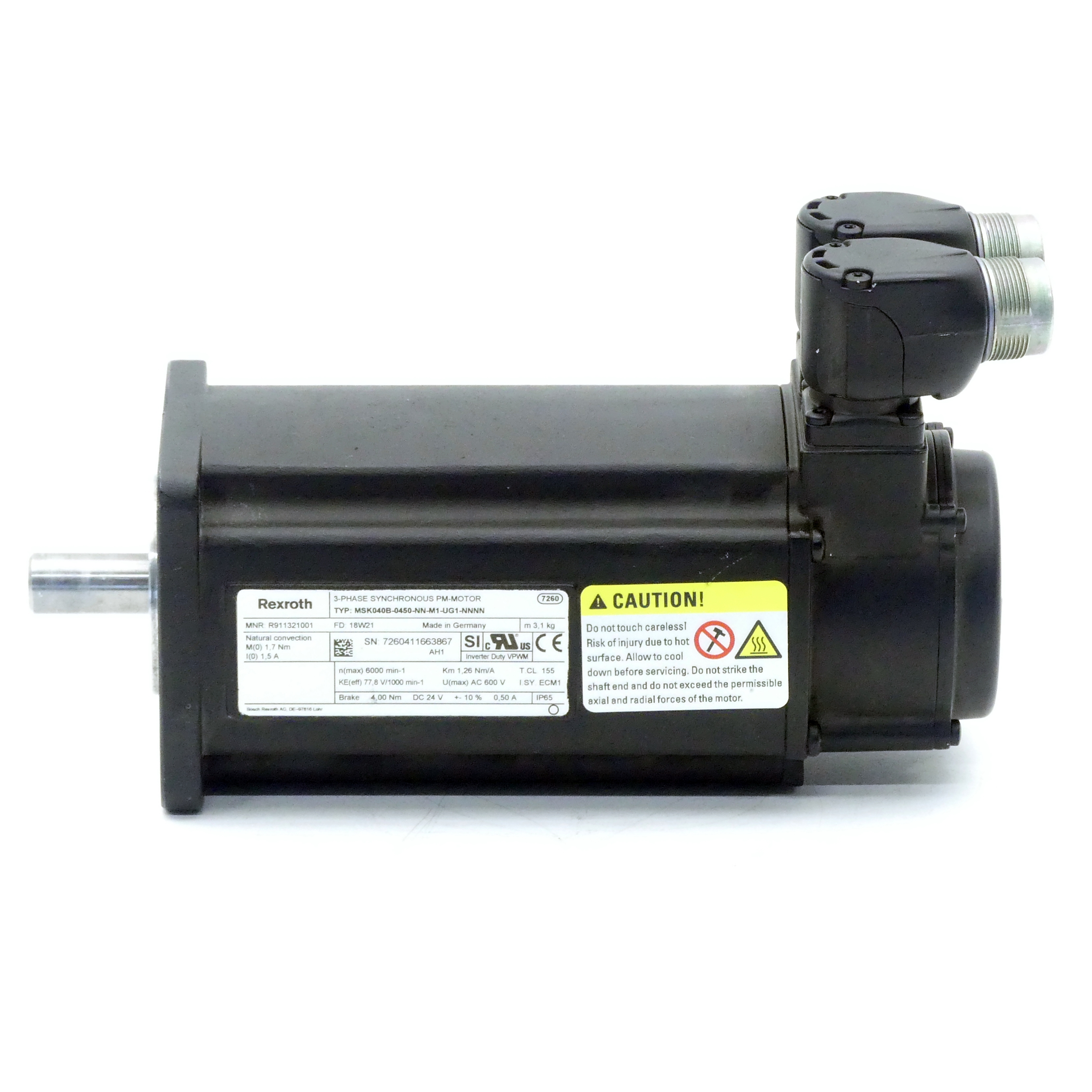 Servomotor MSK040B-0450-NN-M1-UG1-NNNN 