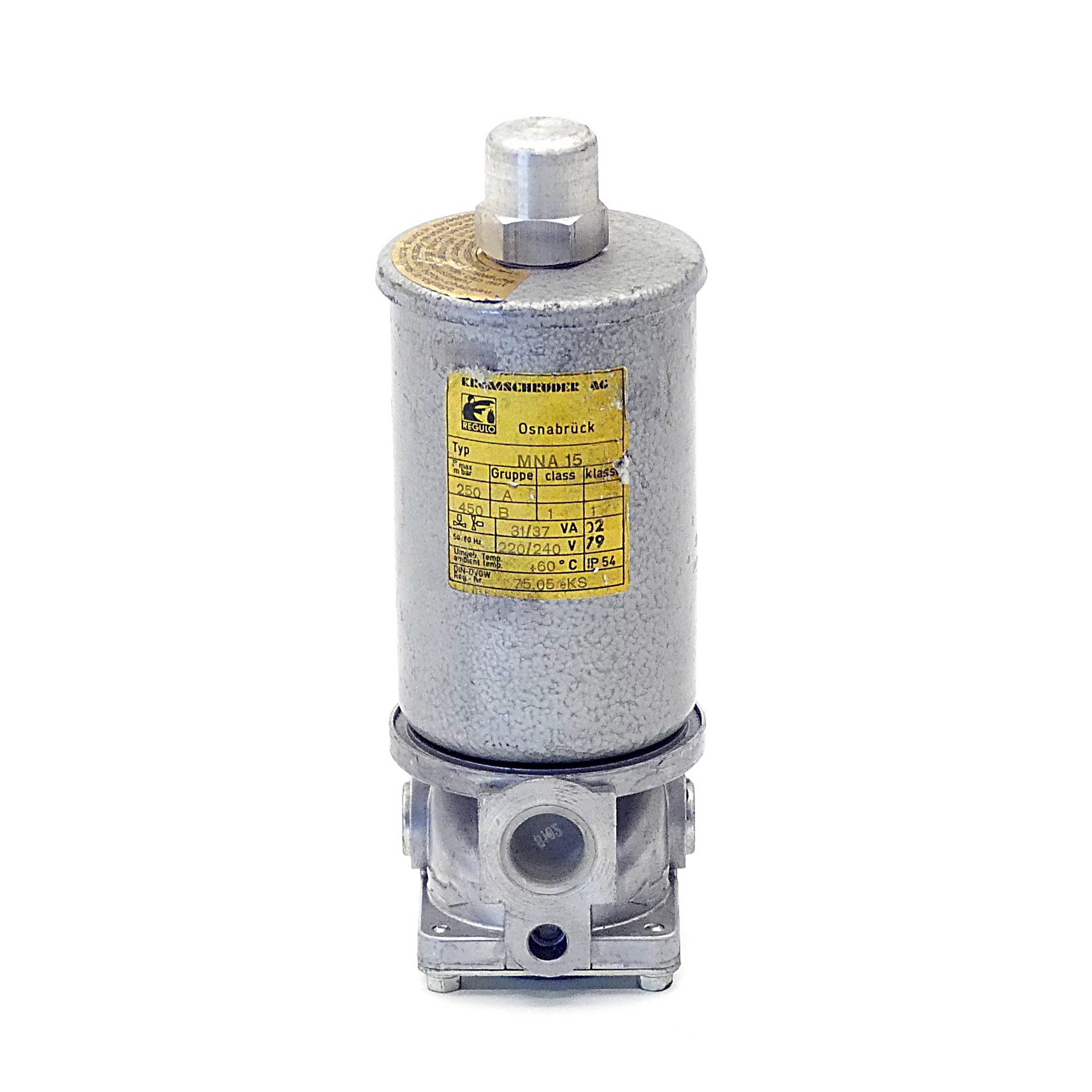 Gas solenoid valve 