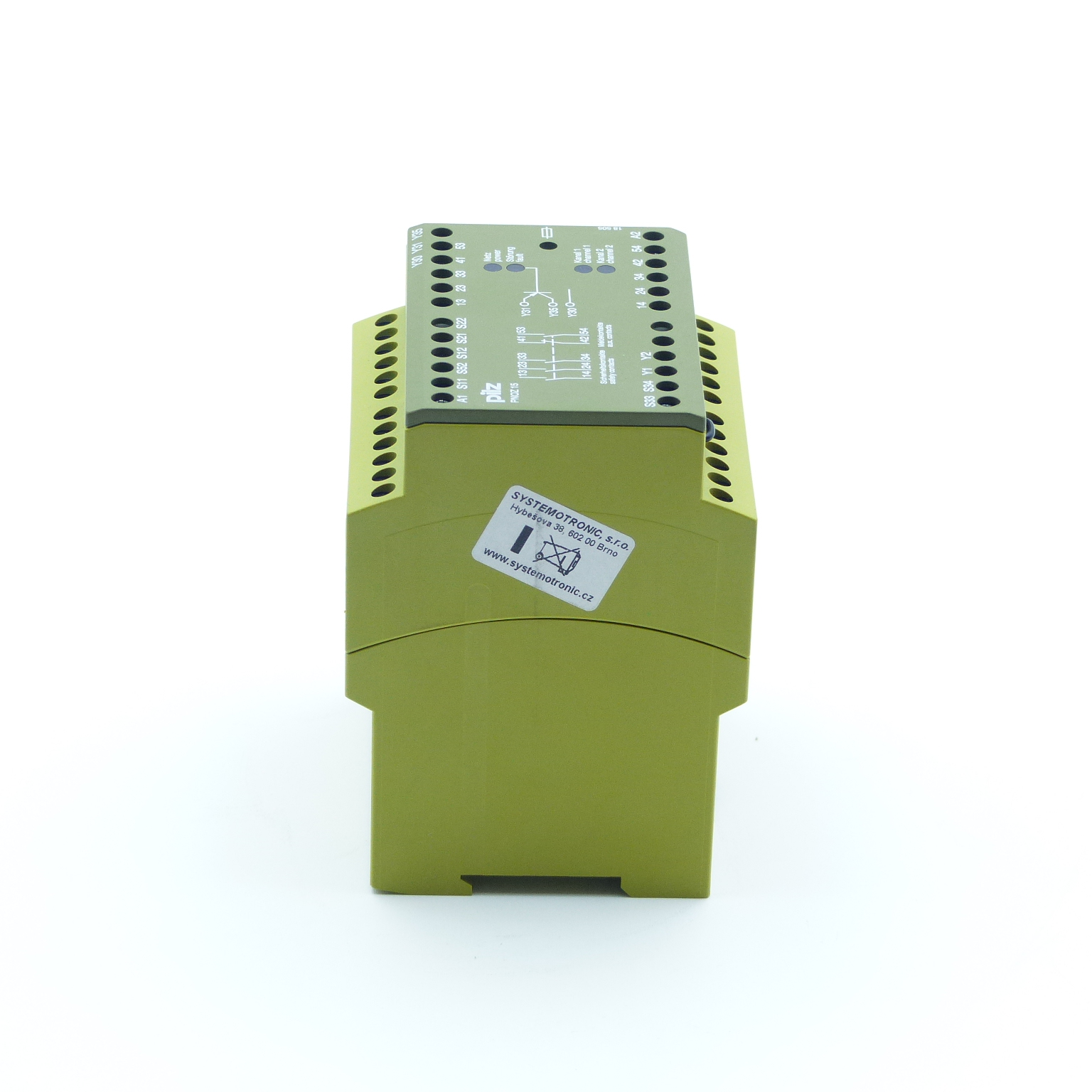 Safety Relay PNOZ 15 24VDC 3n/o 1n/o 1n/c 