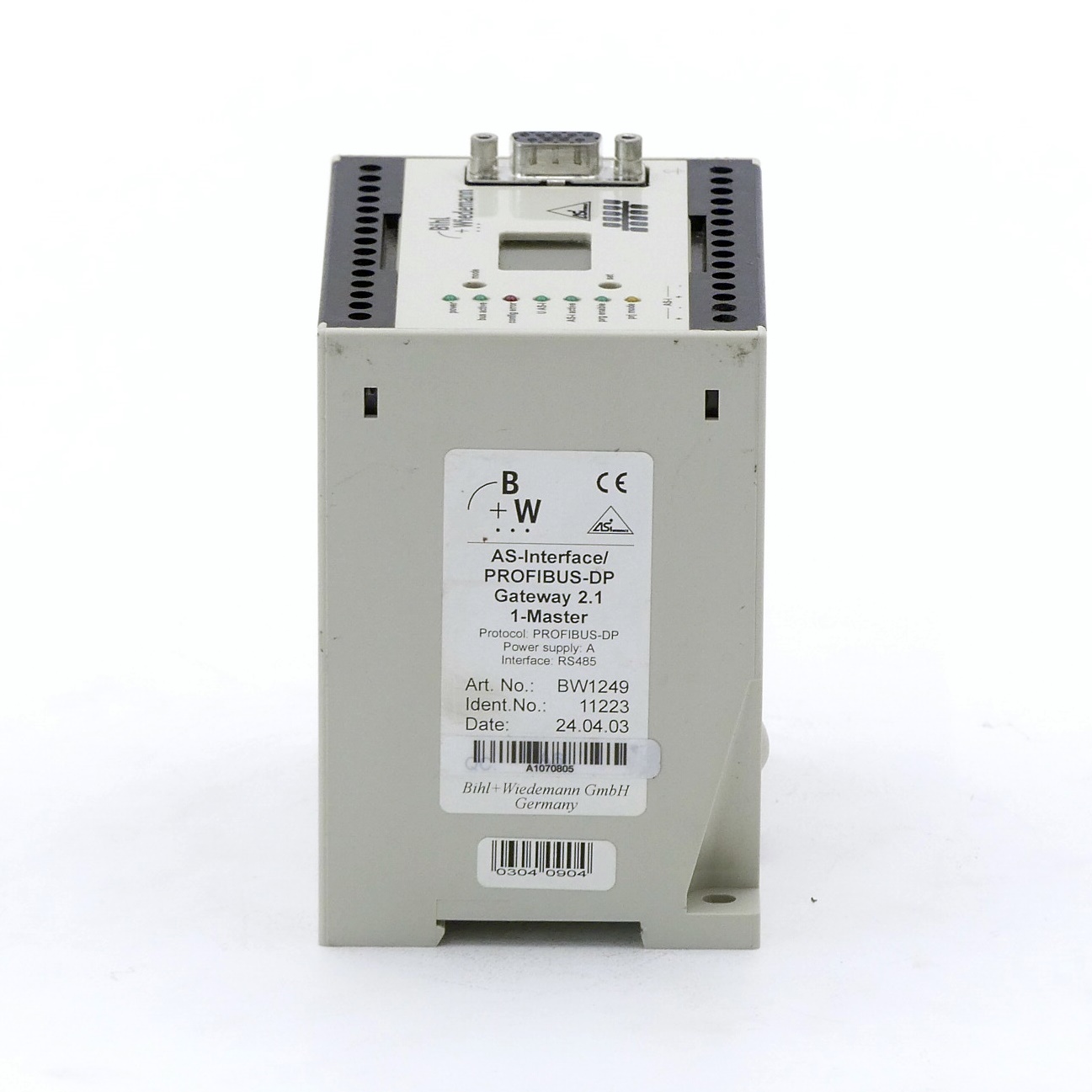 BW1249 AS-Interface/Profibus-DP 