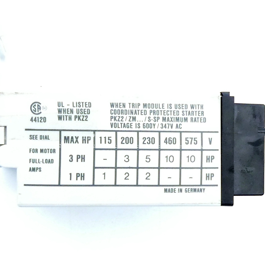 Motor protection switch 