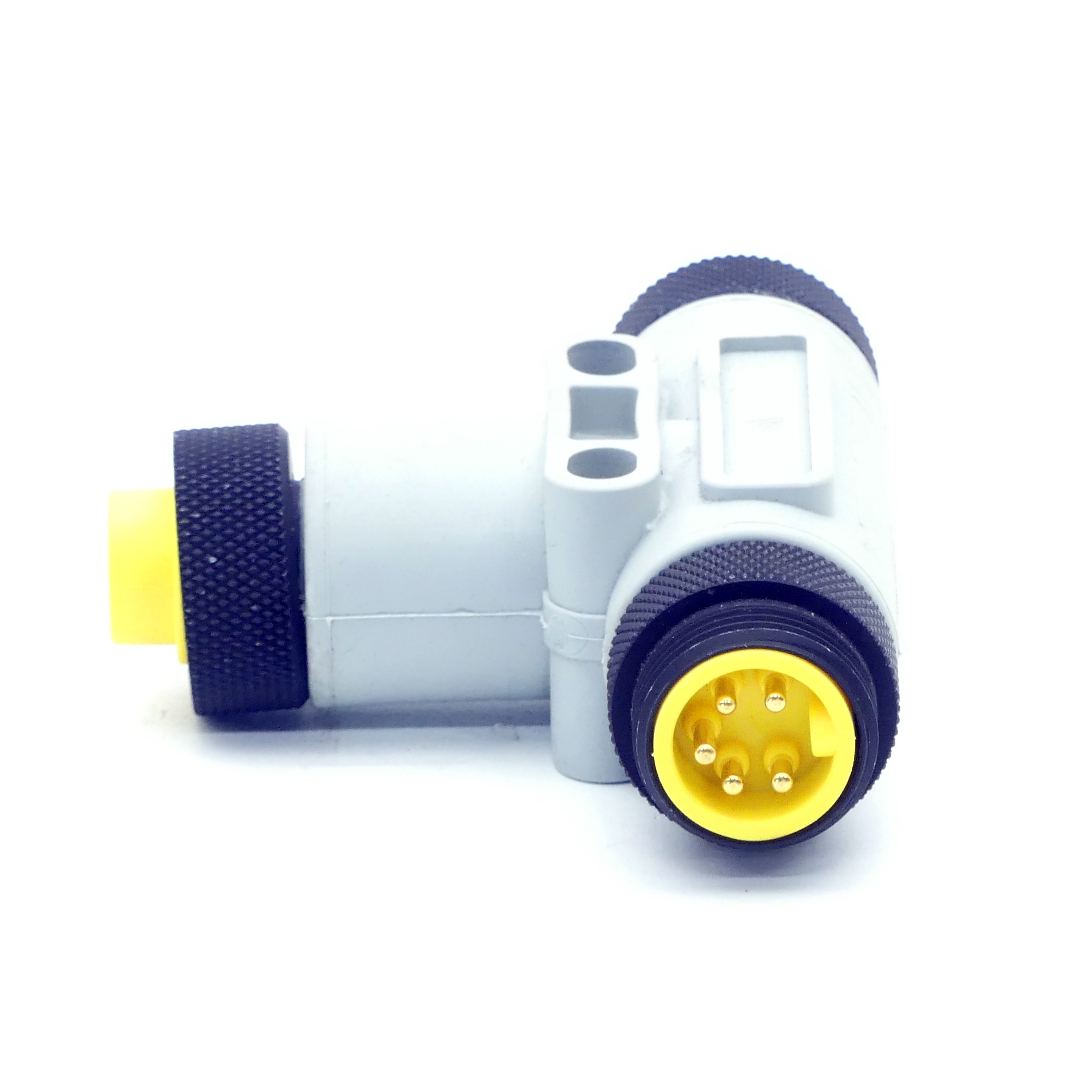 Metric round plug connector 