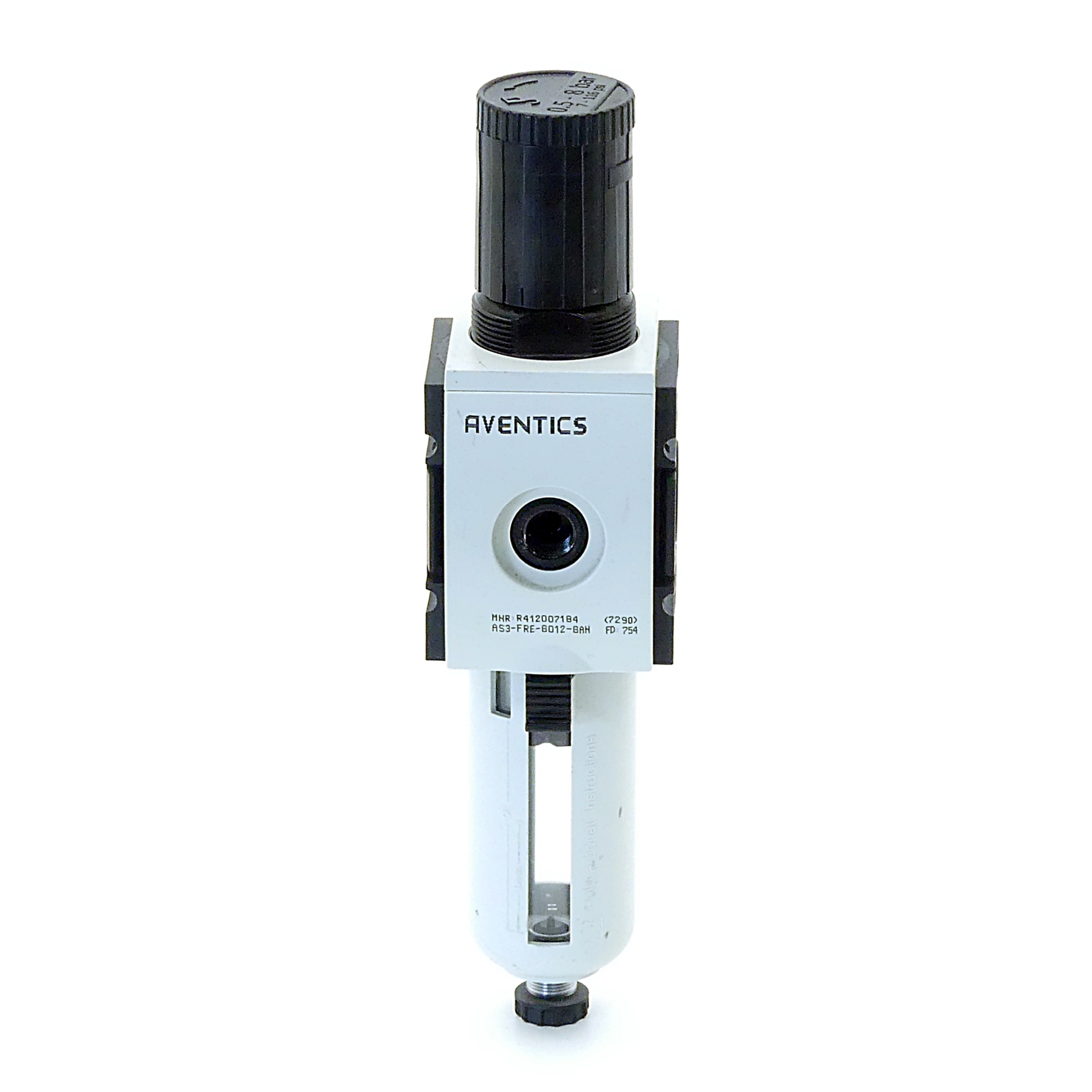 Filter pressure regulation valve AS3-FRE-G012-GAN 