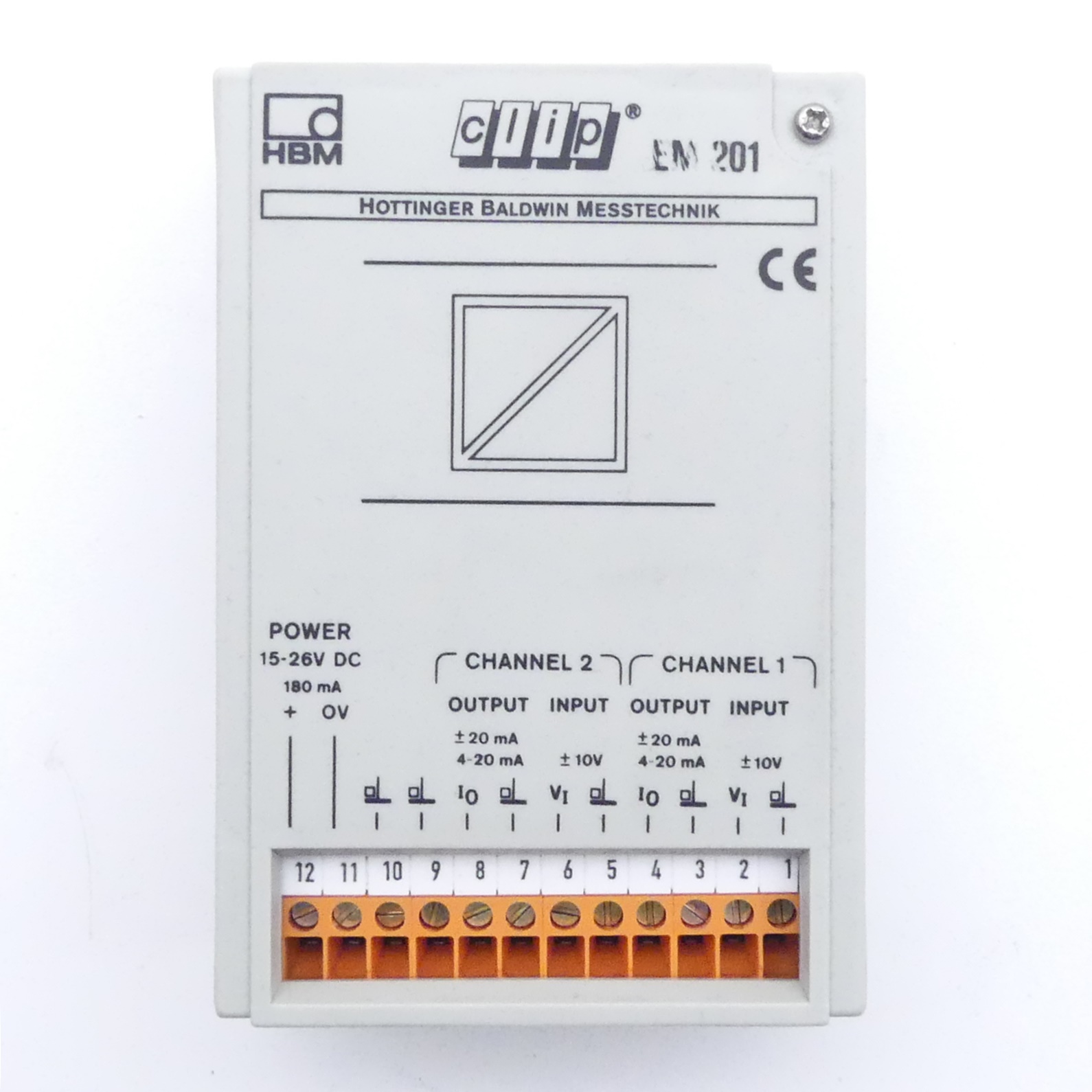 Measuring Amplifier for strain Gauges 