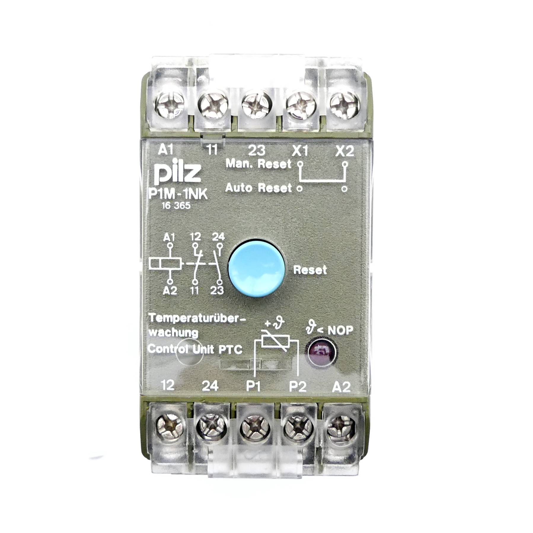 Temperature monitoring relay 