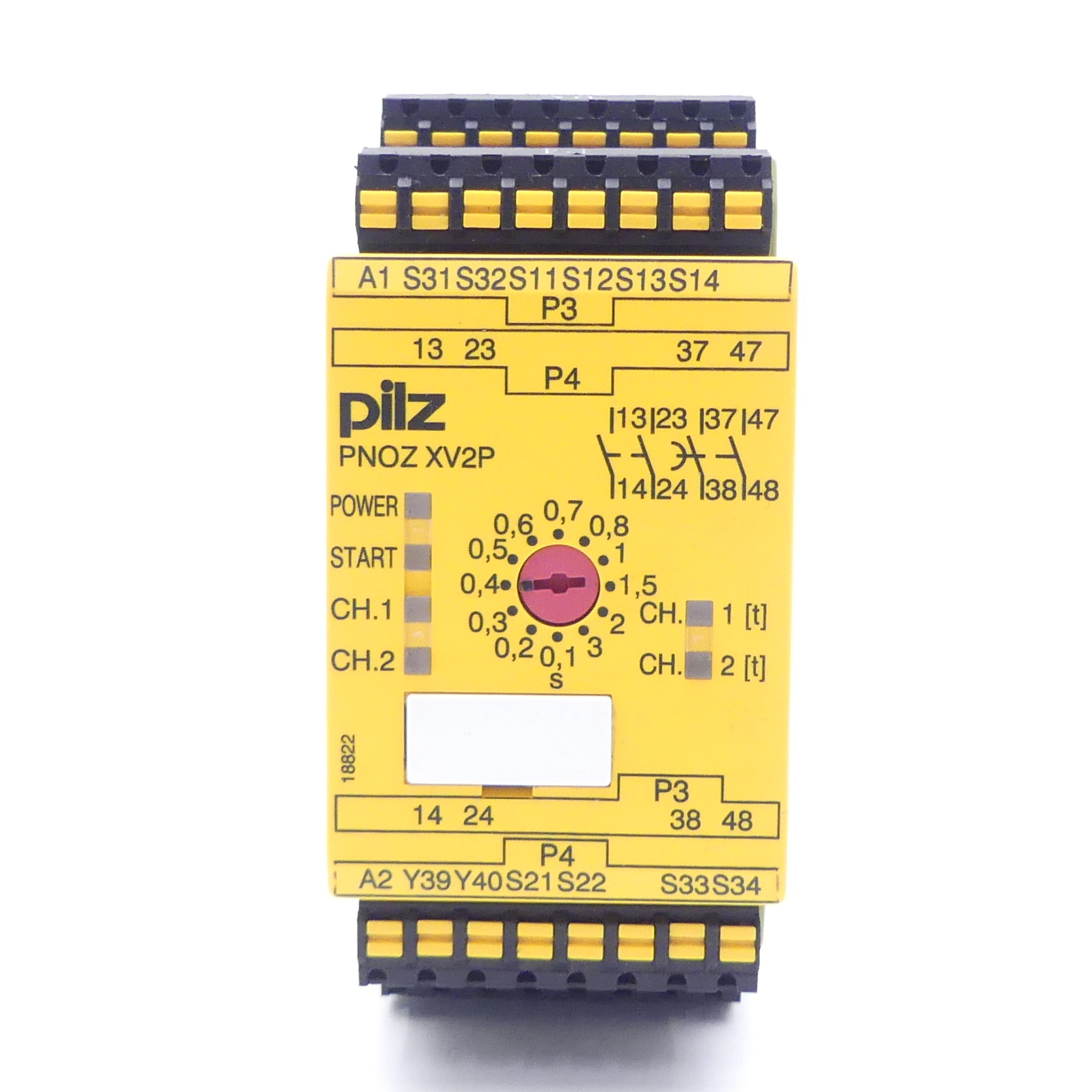 Sicherheitsschaltgerät PNOZ XV2P C 3/24VDC 2n/o 2n/o t 