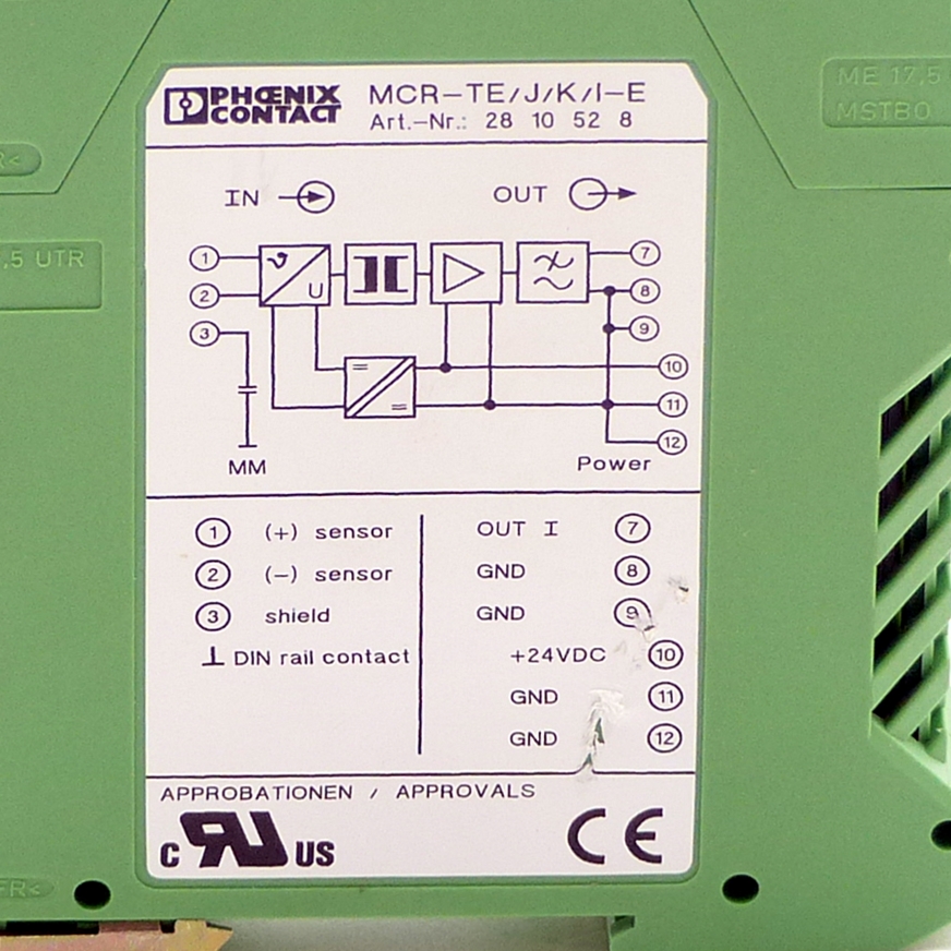 Thermocouple measuring Transducer 