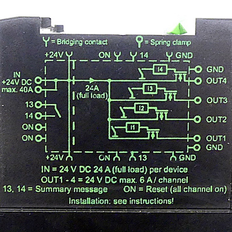 MICO 4.6 Lastkreisüberwachung 4-kanalig 