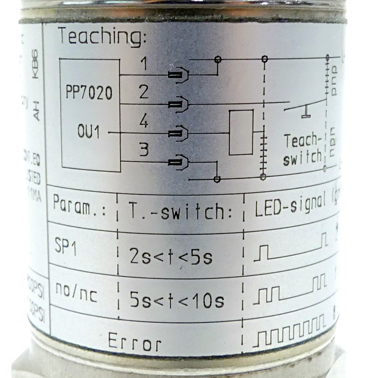 Elektronischer Drucksensor 