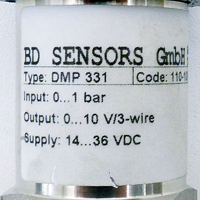 Pressure Transmitter DMP 331 