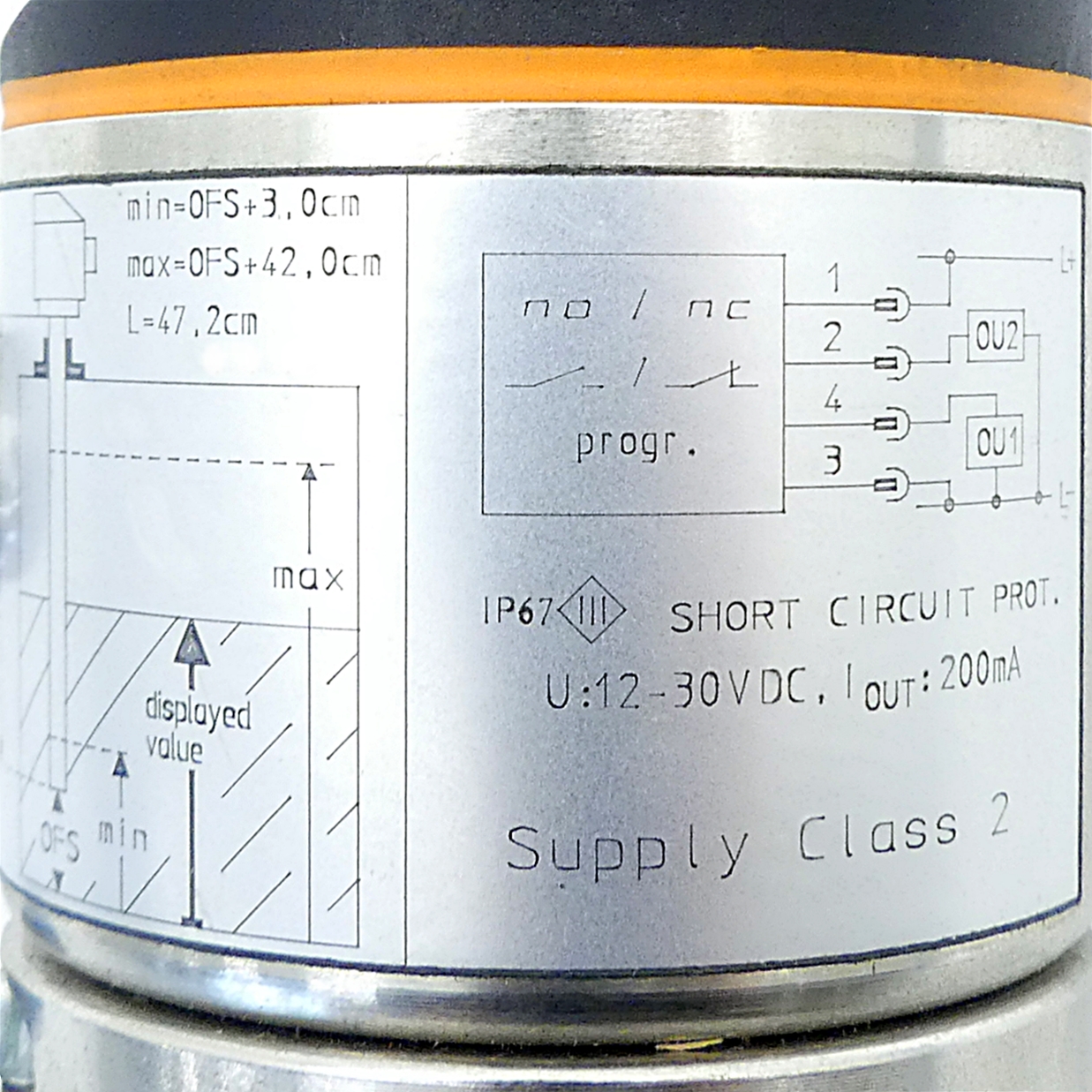 Electronic level sensor LK7023 