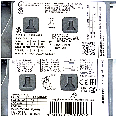 Power Contactor 