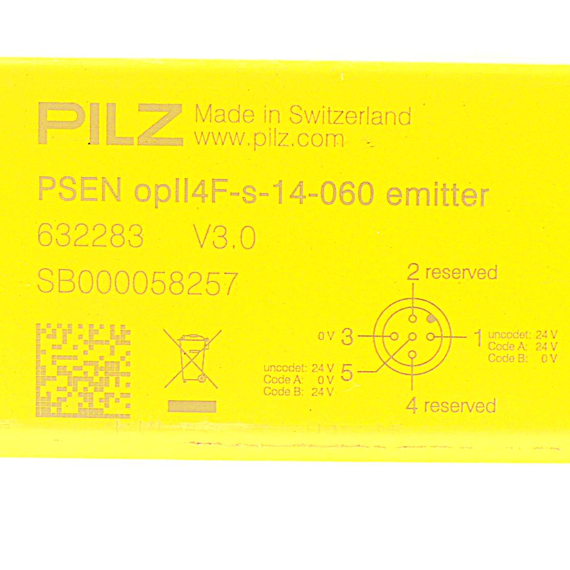 safety light grid PSEN opll4F-s-14-0600 receiver+emitter 